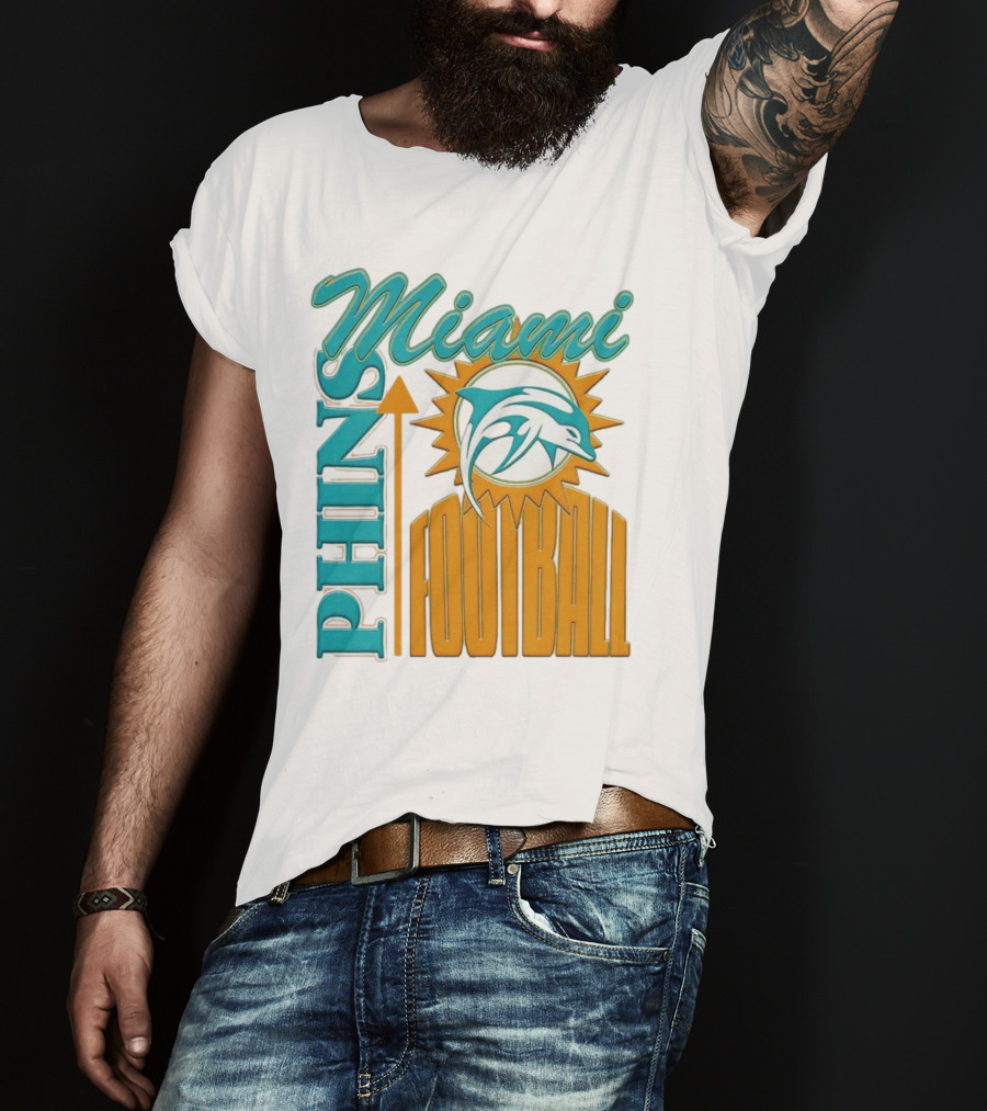 Miami Dolphins Phins Football T-Shirt