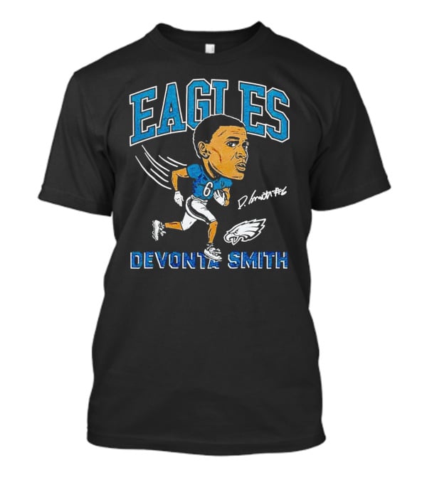 Eagles Devonta Smith 6 Signature T-Shirt