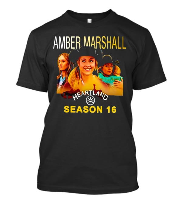 Amber Marshall Heartland Season 16 Ranch Scenes T-Shirt