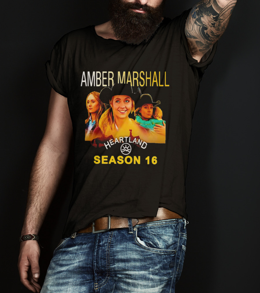 Amber Marshall Heartland Season 16 Ranch Scenes T-Shirt