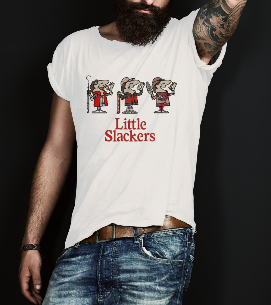 Little Slackers Cartoon Trio Adventure T-Shirt