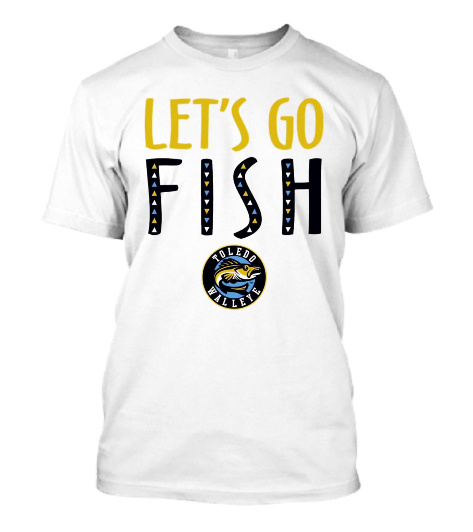 Toledo Walleye Let's Go Fish Hockey T-Shirt