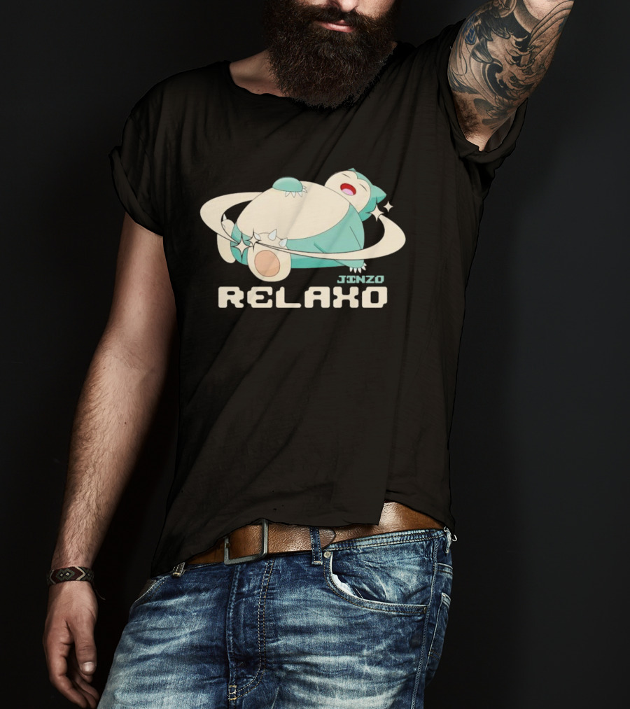 JINZO Relaxo Day Dreamer Pokémon Snorlax Stars T-Shirt