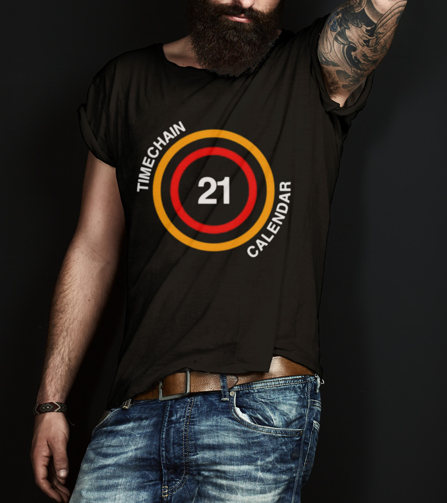 Timechain Calendar 21 T-Shirt
