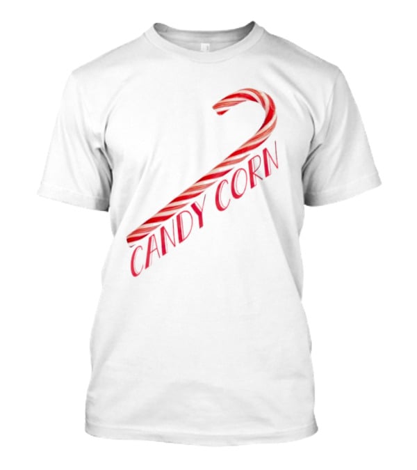 Candy Corn Candy Cane Mischief T-Shirt