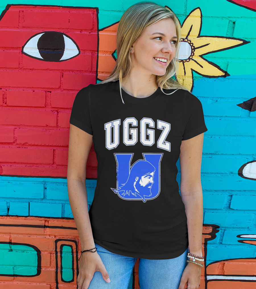 UGGZ U Uglee Edric Everhart Collegiate Blue Varsity T-Shirt