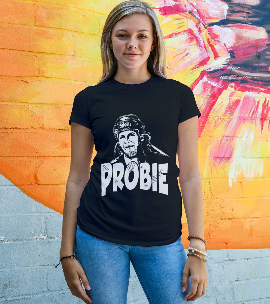 Bob Probert Probie Hockey T-Shirt