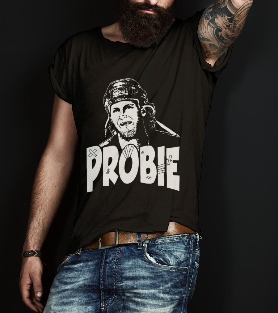 Bob Probert Probie Hockey T-Shirt