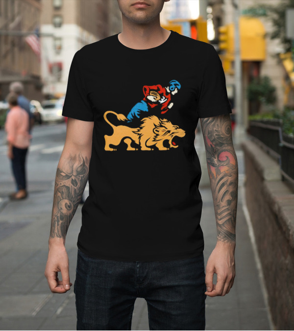 Shirt: Detroit Lions Vintage Football Player and Lion Emblem This Story Is Just Beginning T-Shirt Detroit Lions Vintage Football Player and Lion Emblem This Story Is Just Beginning T-Shirt