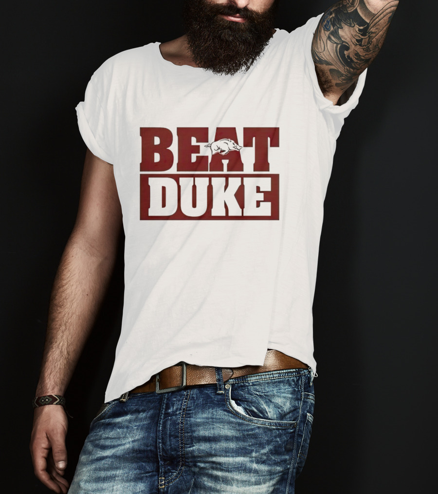 Beat Duke Arkansas Razorbacks T-Shirt