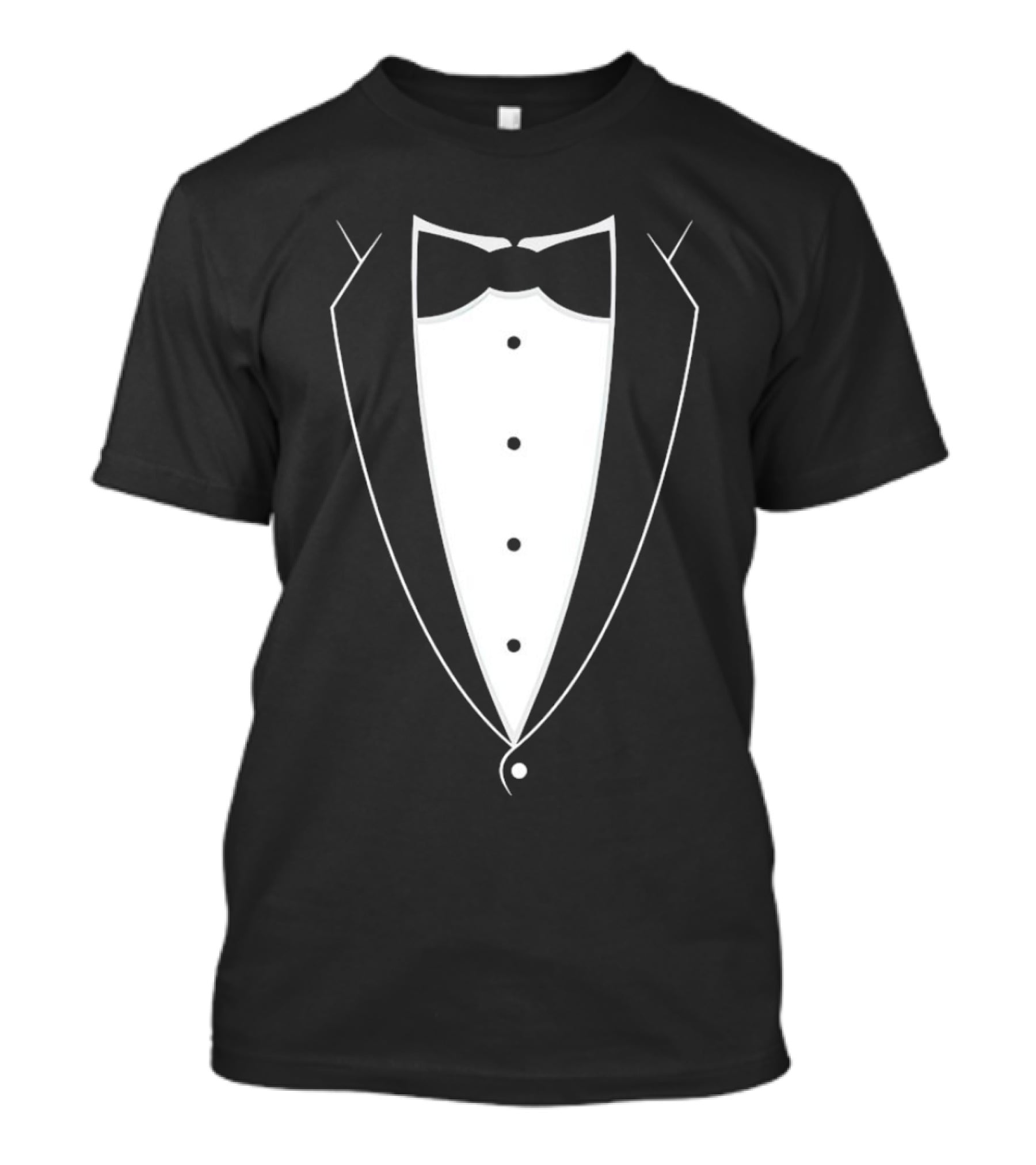 Bow Tie Tuxedo Suit Formal Attire T-Shirt