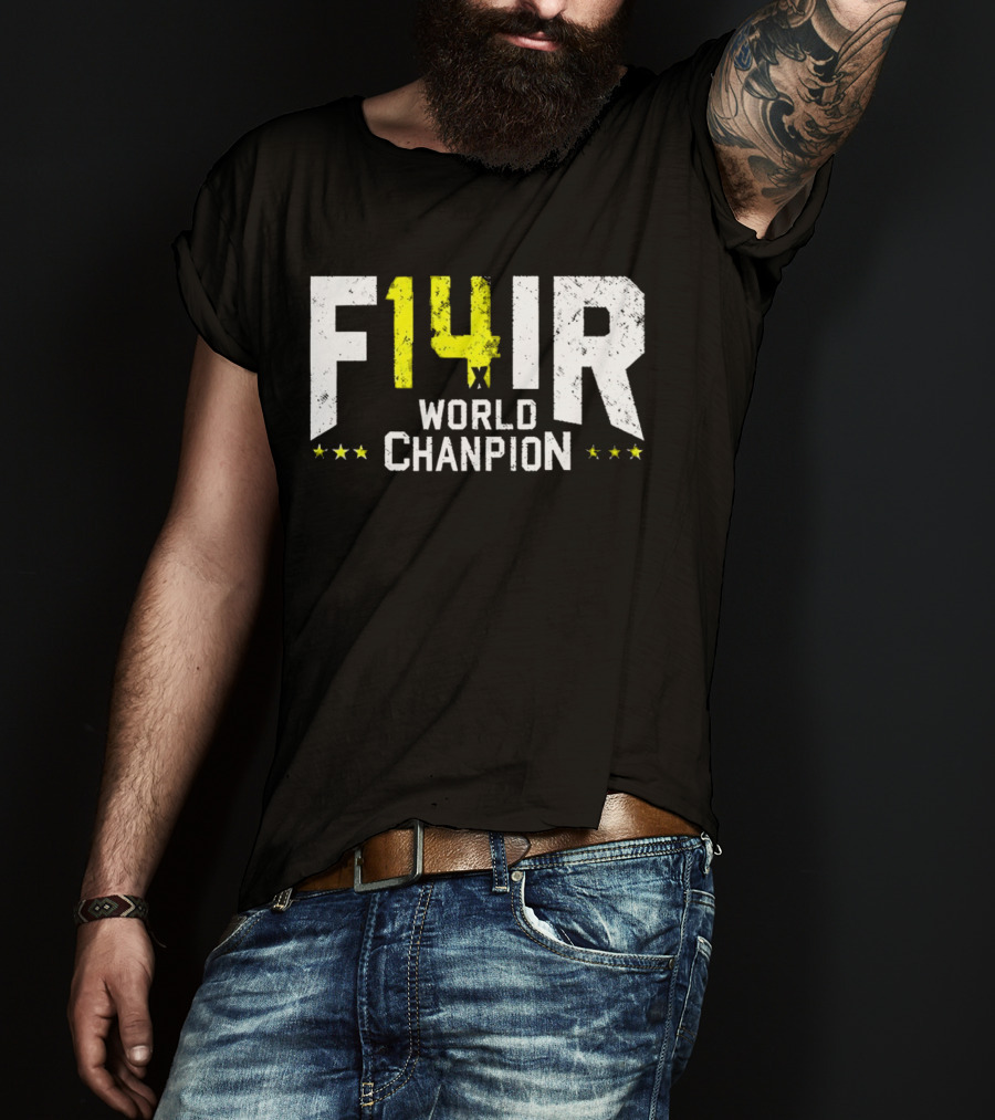 F14IR World Champion 14X Star T-Shirt