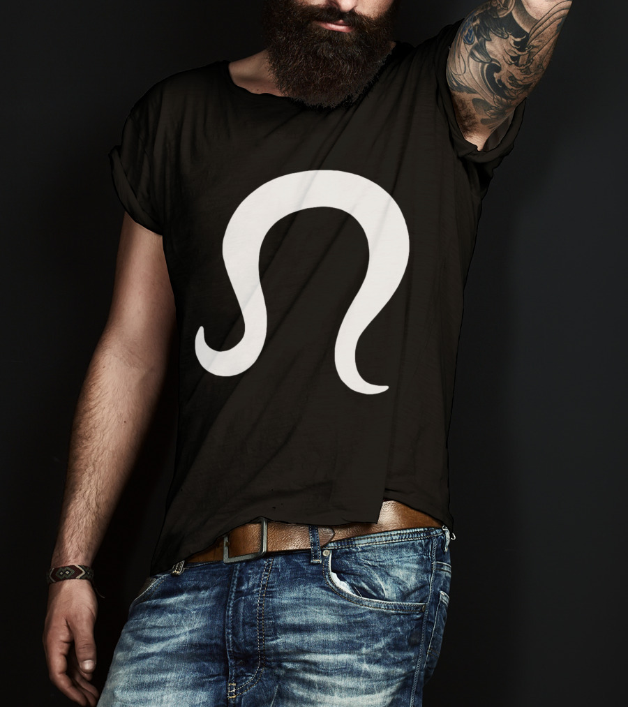 Mick Jagger Leo Symbol Iconic Zodiac Sign T-Shirt