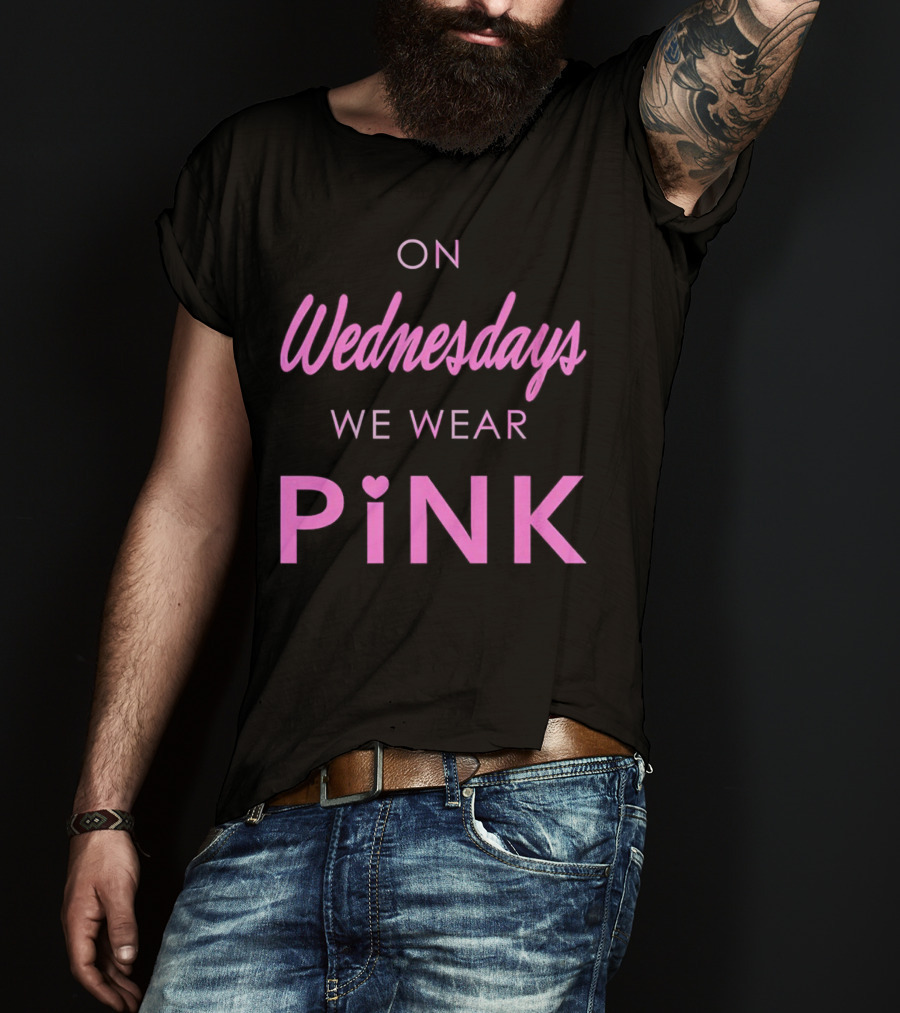 On Wednesdays We Wear Pink Mean Girls Movie T-Shirt