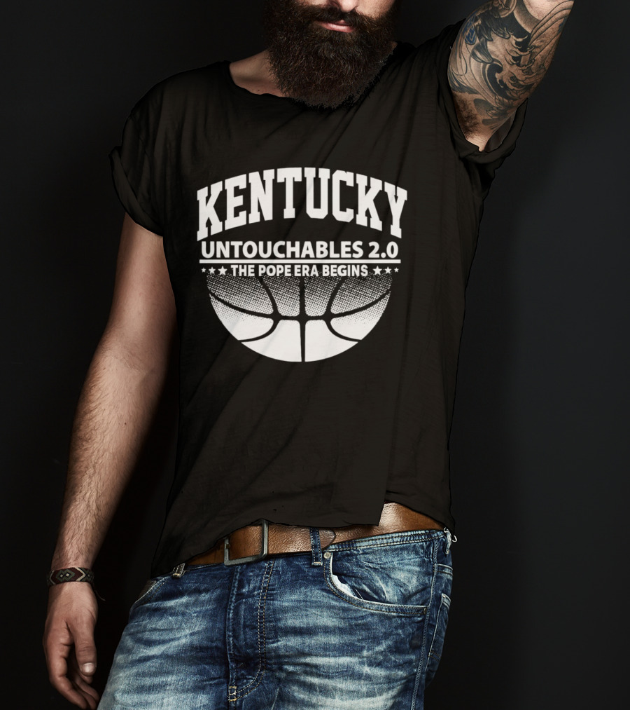 Kentucky Untouchables 2.0 The Pope Era Begins Basketball T-Shirt