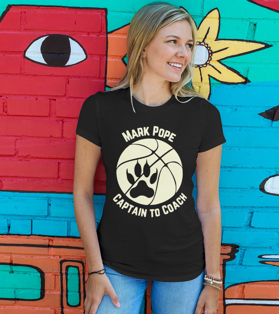 Mark Pope Captain To Coach Kentucky Basketball Legend T-Shirt