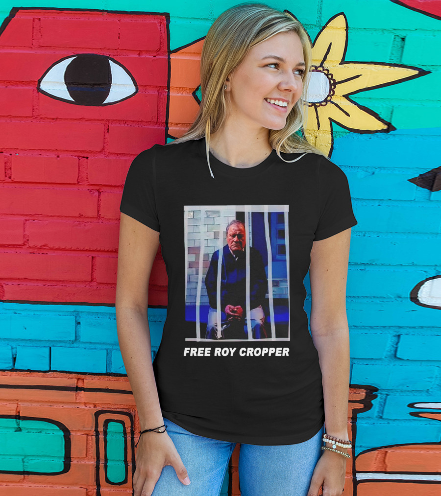 Coronation Street Free Roy Cropper Jail Image T-Shirt