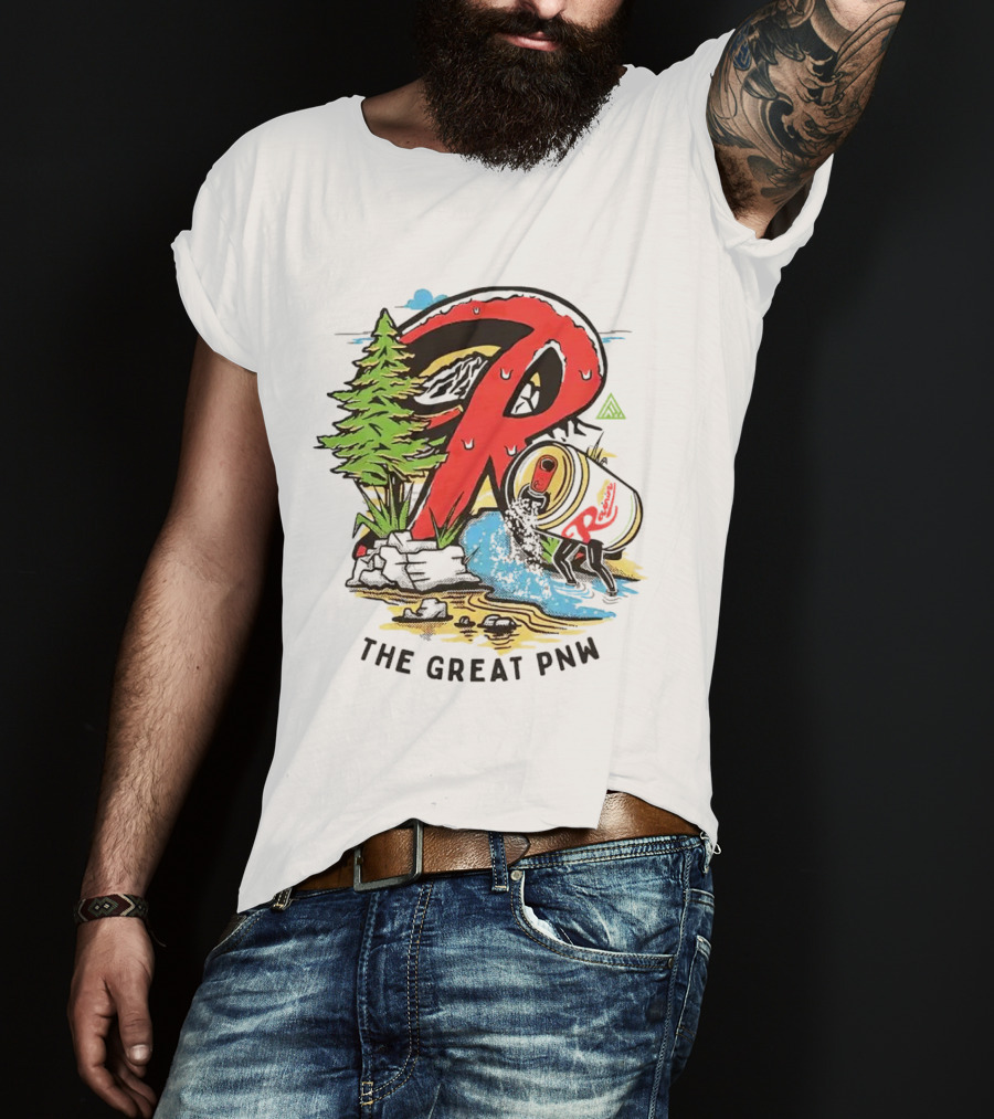 Rainier Beer The Great PNW Adventure Refresh T-Shirt