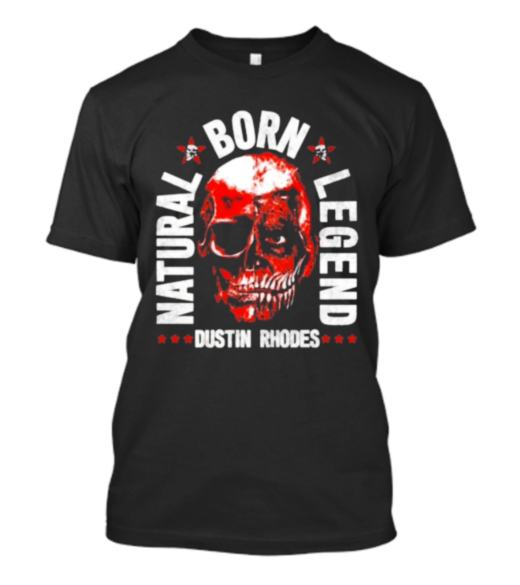 Dustin Rhodes Natural Born Legend Skull T-Shirt