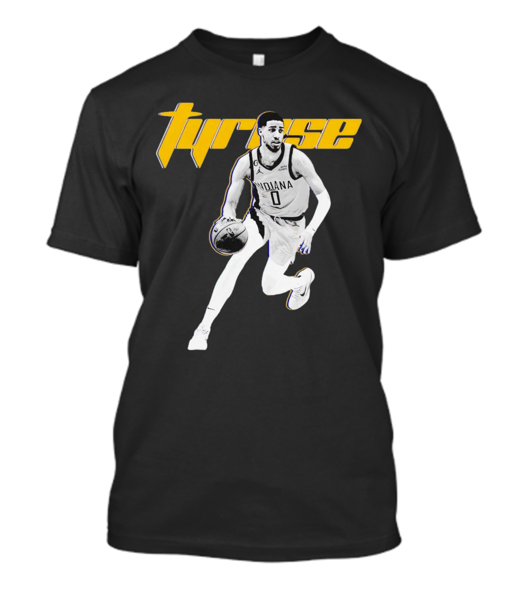 Tyrese Haliburton 0 Indiana Pacers Basketball Player T-Shirt