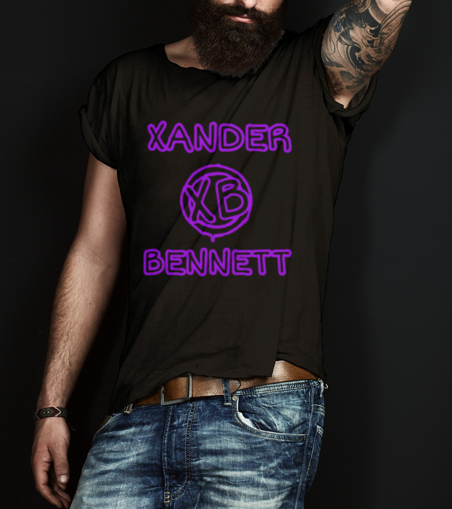 Xander Bennett XB Drip Neon Circle T-Shirt