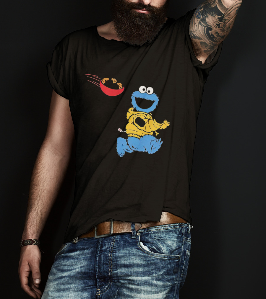 Catch Monster Chasing Cookie Bowl T-Shirt