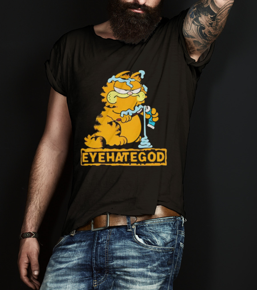 Eyehategod Garfield Toothpaste T-Shirt