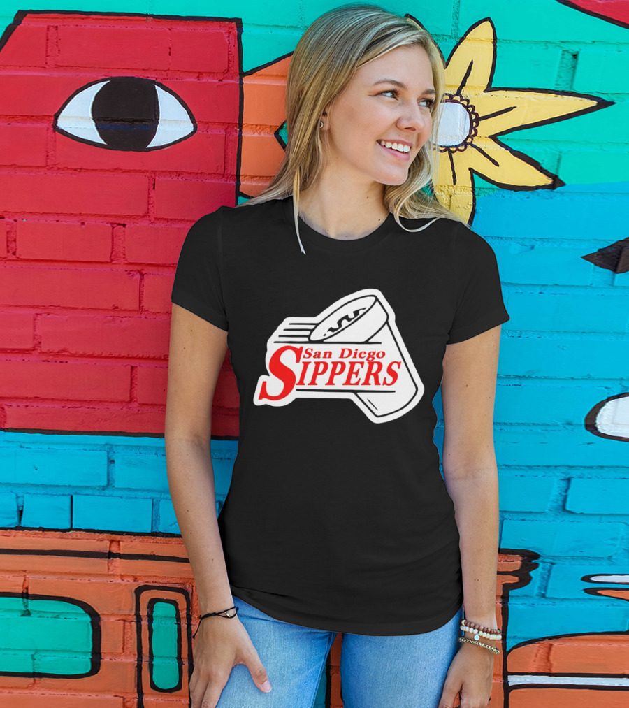 San Diego Sippers Speed Drinkers Club Cup T-Shirt