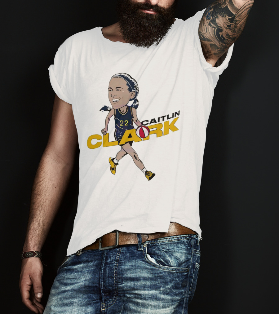 Indiana Fever Caitlin Clark Basketball 22 T-Shirt