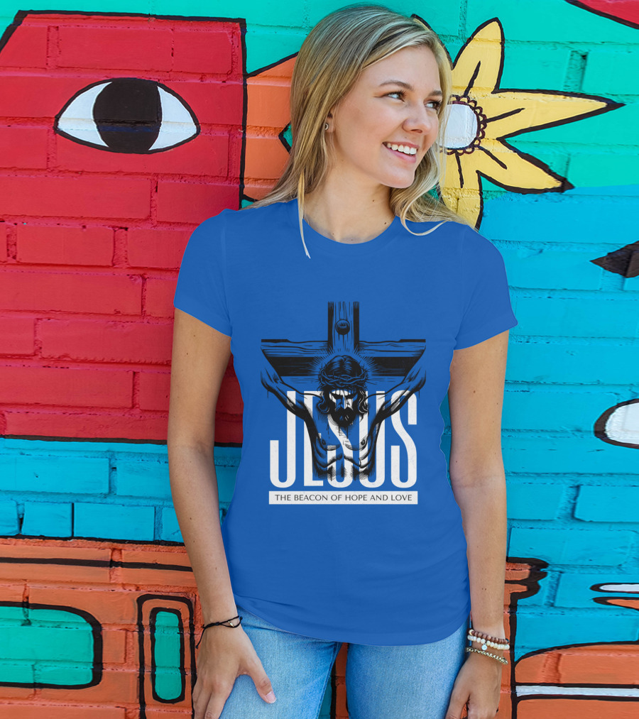 JESUS The Beacon Of Hope And Love T-Shirt