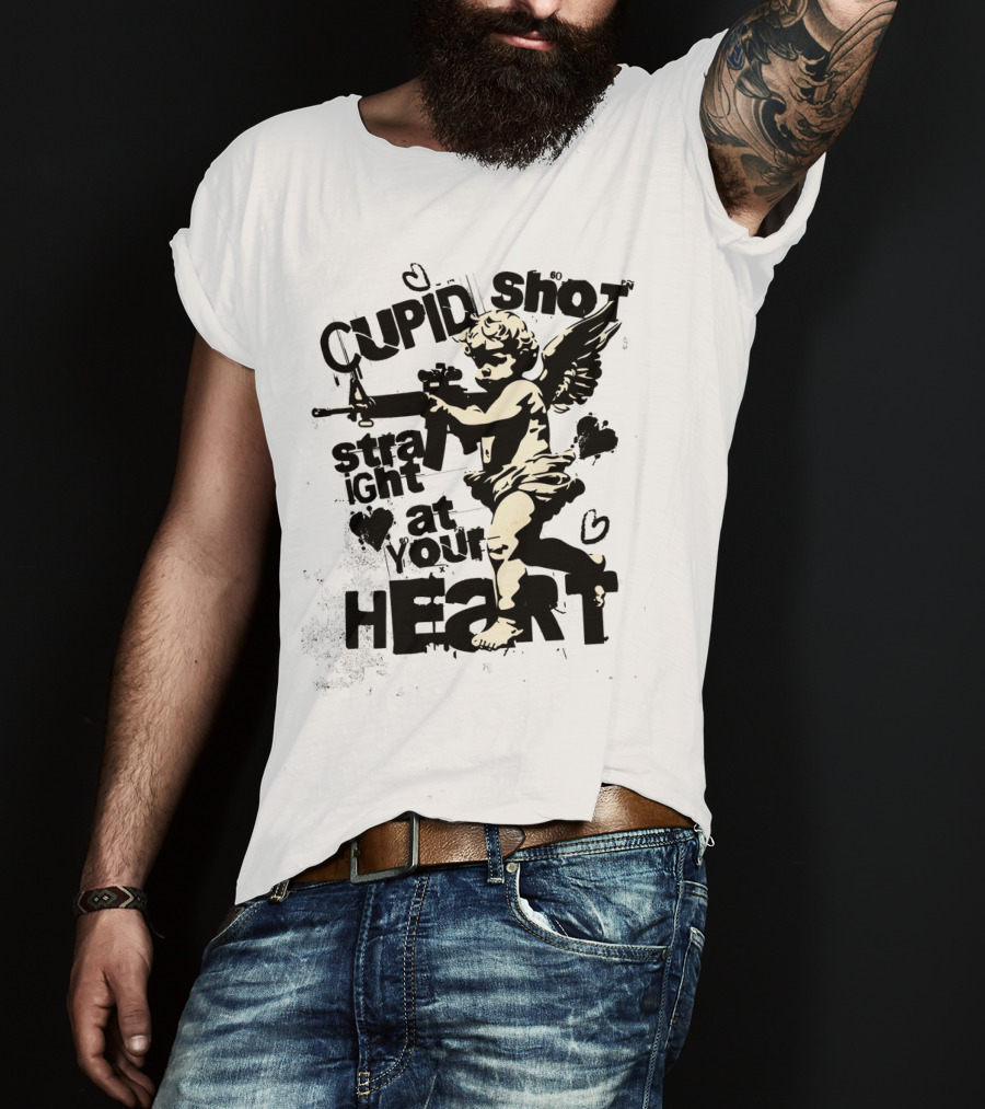 Cupid Shot Straight At Your Heart T-Shirt