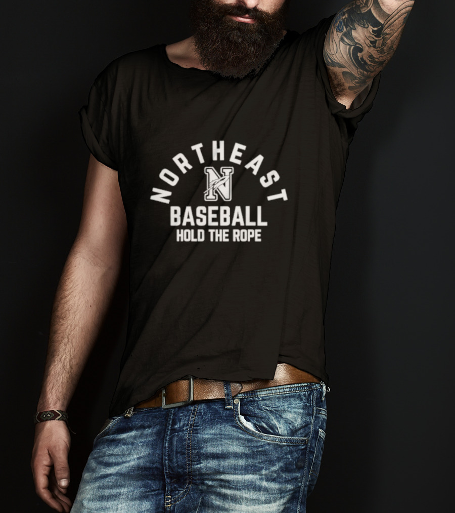 Northeast Baseball Hold The Rope N Emblem T-Shirt
