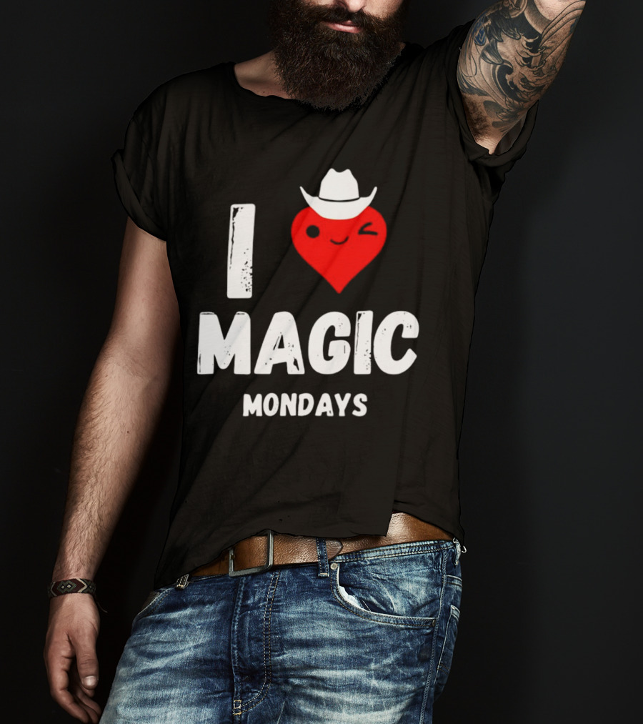 I Heart Cowboy Magic Mondays T-Shirt