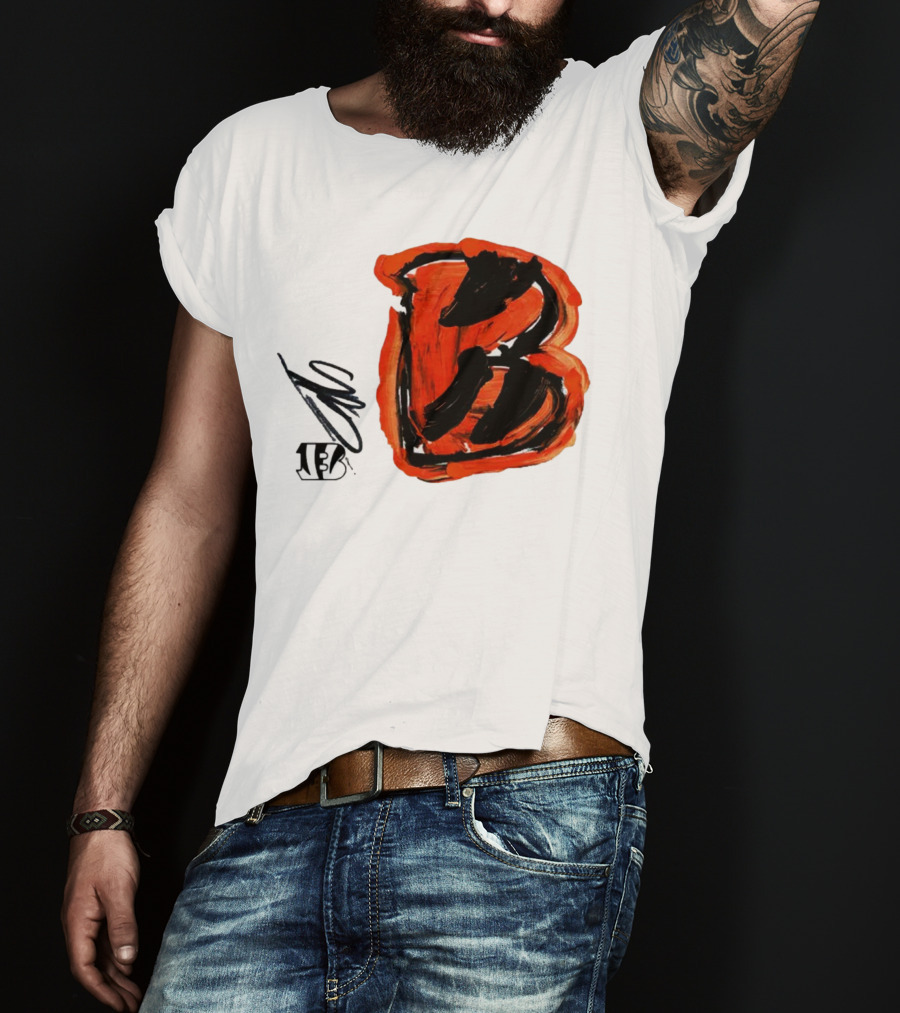 Rookies Cincinnati Bengals Bold Orange B T-Shirt