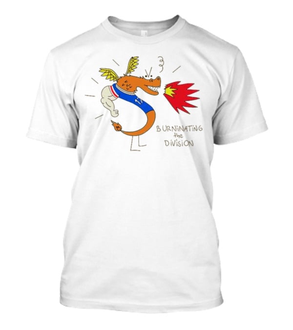 Buffalo Bills Burninating The Division Dragon Fireball T-Shirt