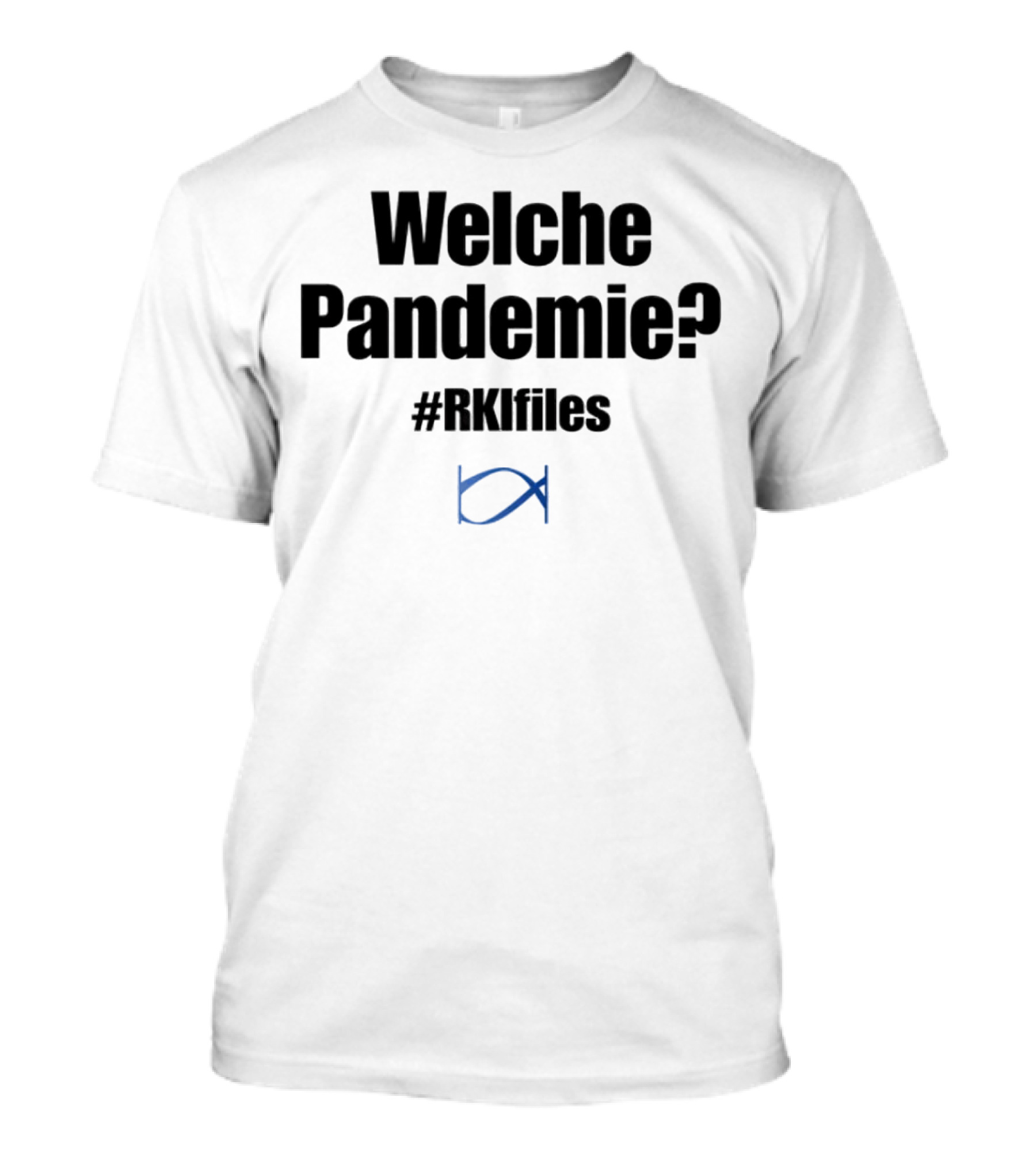 Welche Pandemie RKI Files Christian Fish T-Shirt