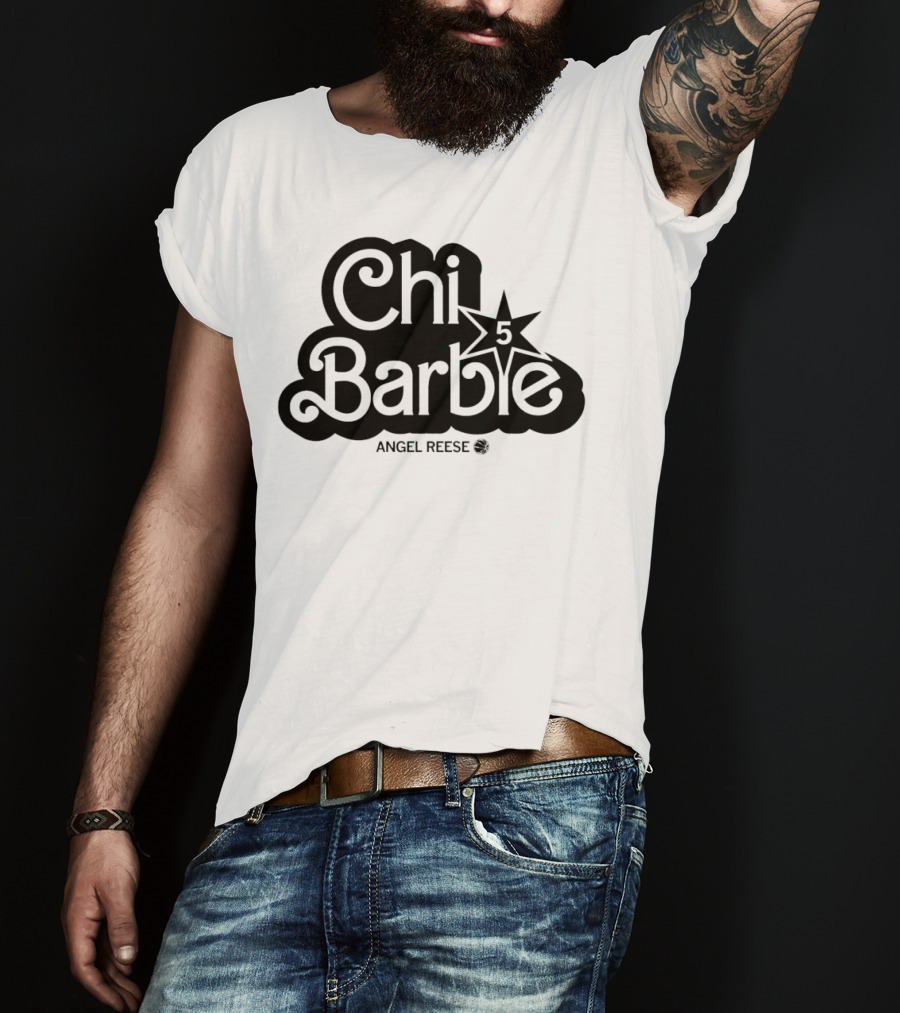 ChiBarbie Angel Reese Chicago Sky 5 Star T-Shirt