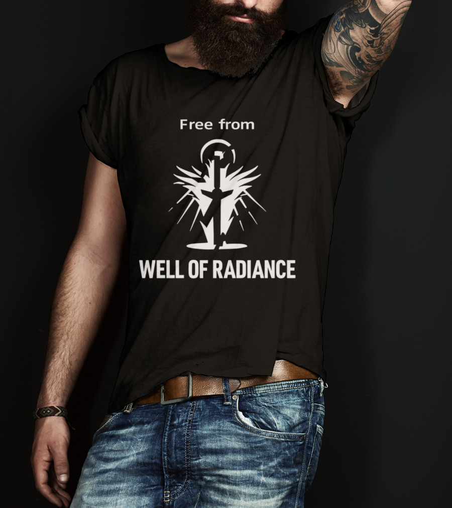 Free From Well Of Radiance Iconic Burst Image T-Shirt