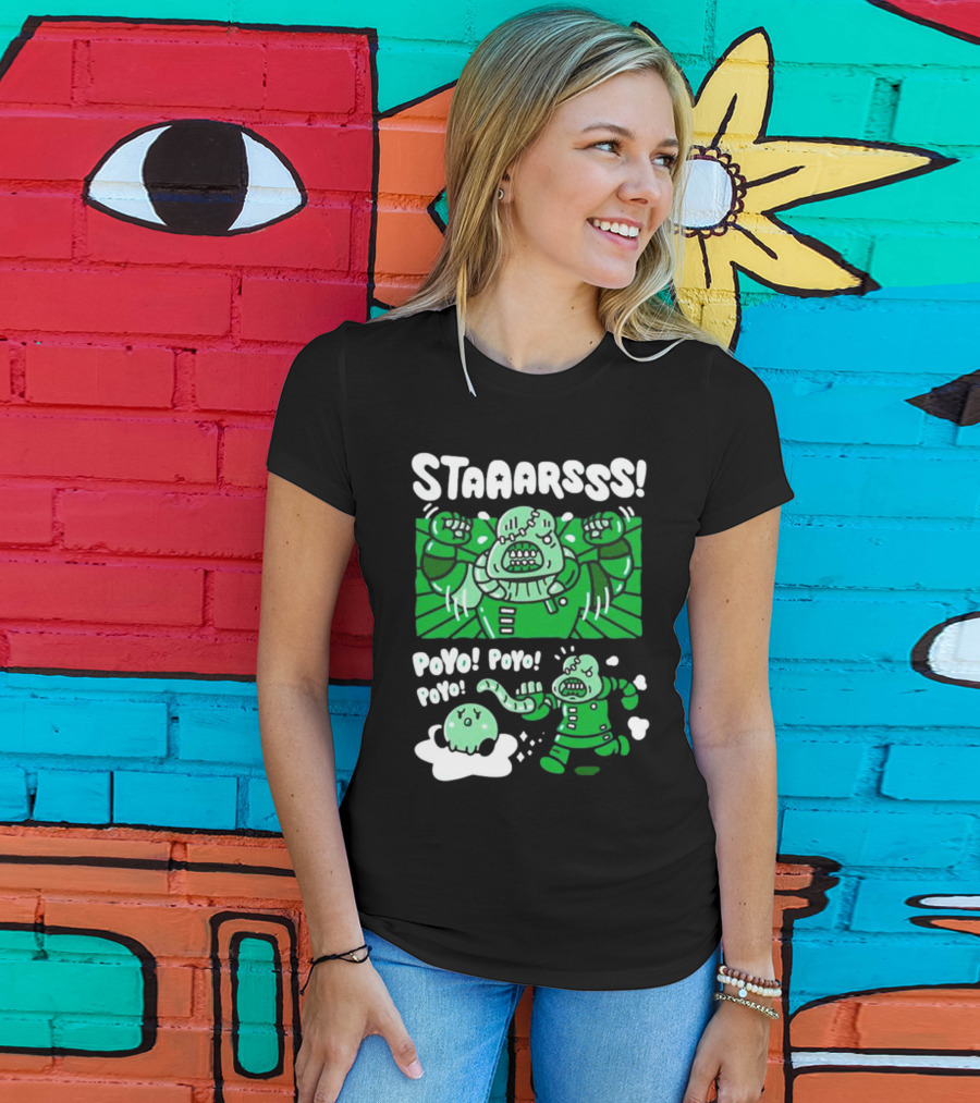 STAAARSSS Poyo Poyo Poyo Alien Creature Encounter T-Shirt