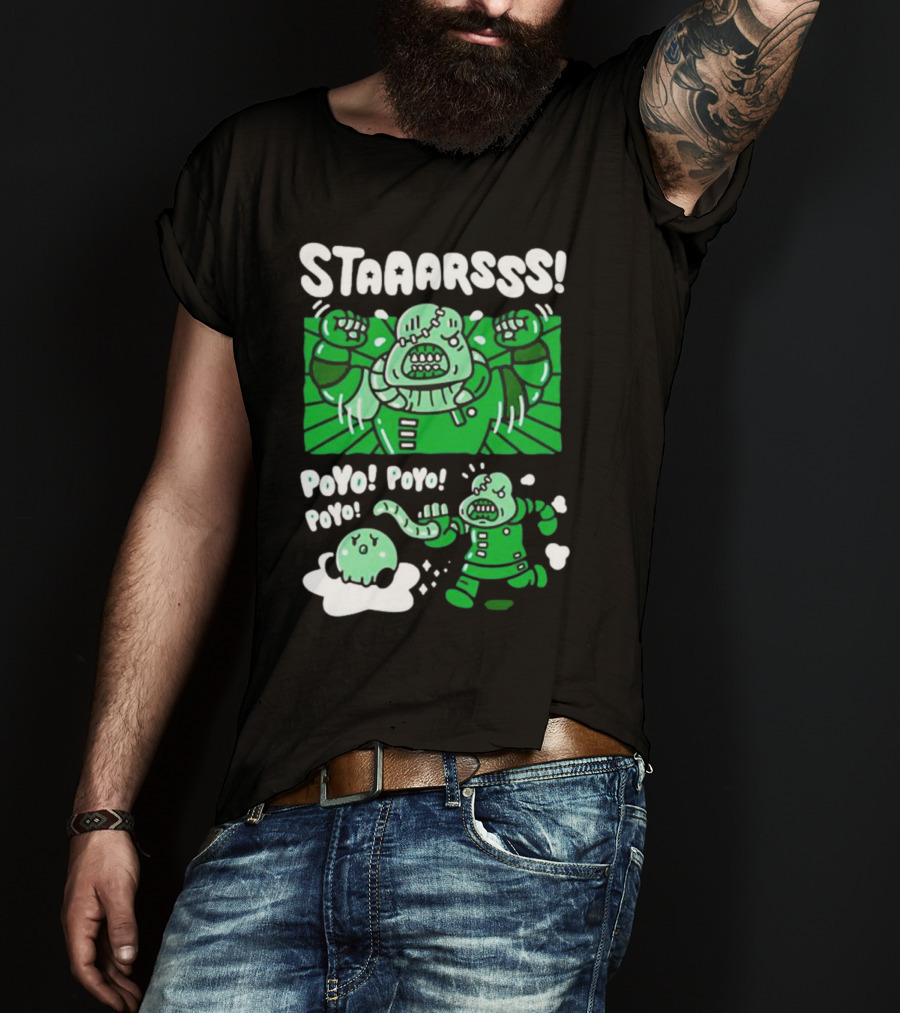 STAAARSSS Poyo Poyo Poyo Alien Creature Encounter T-Shirt