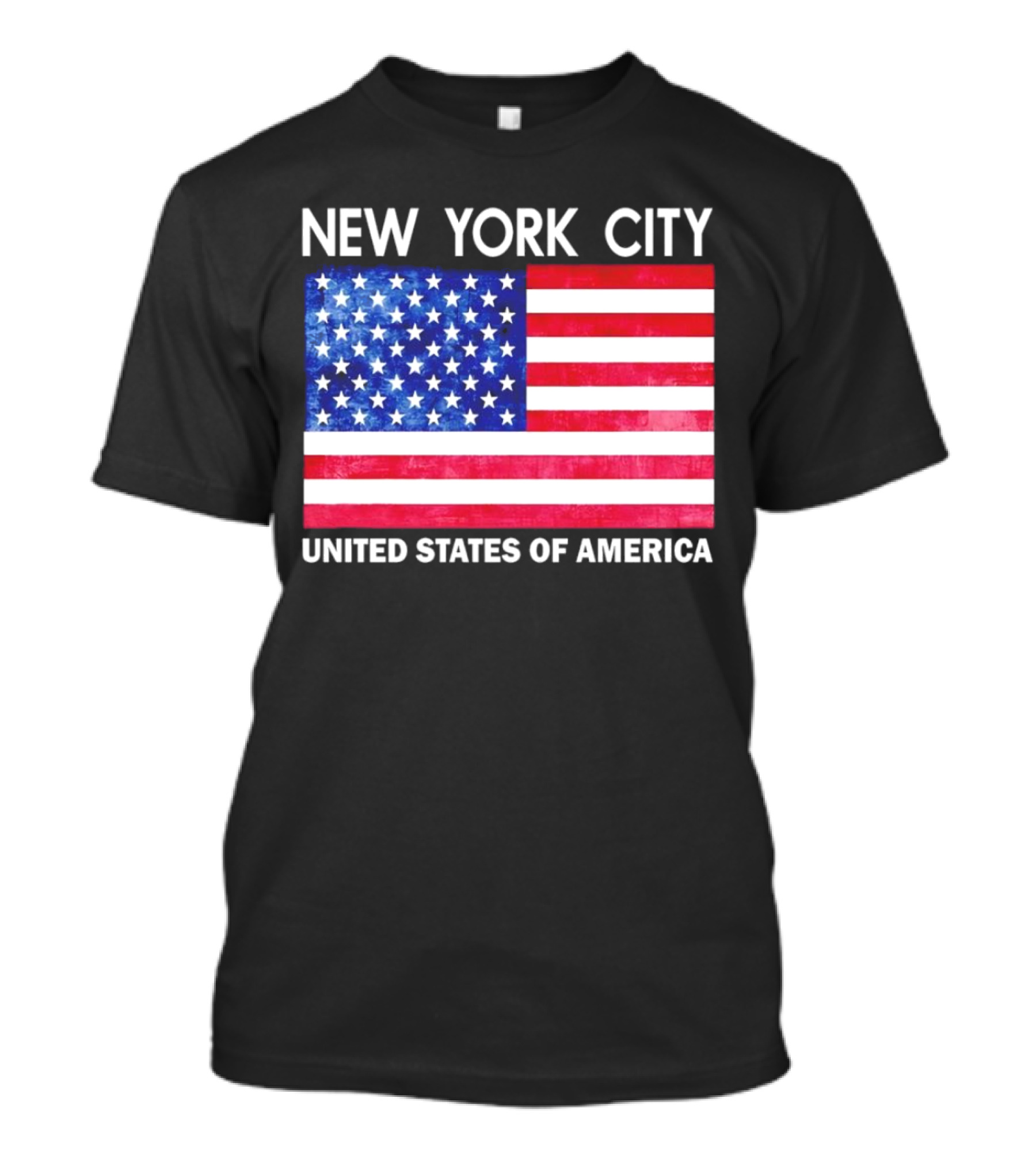 New York City United States Of America Flag T-Shirt