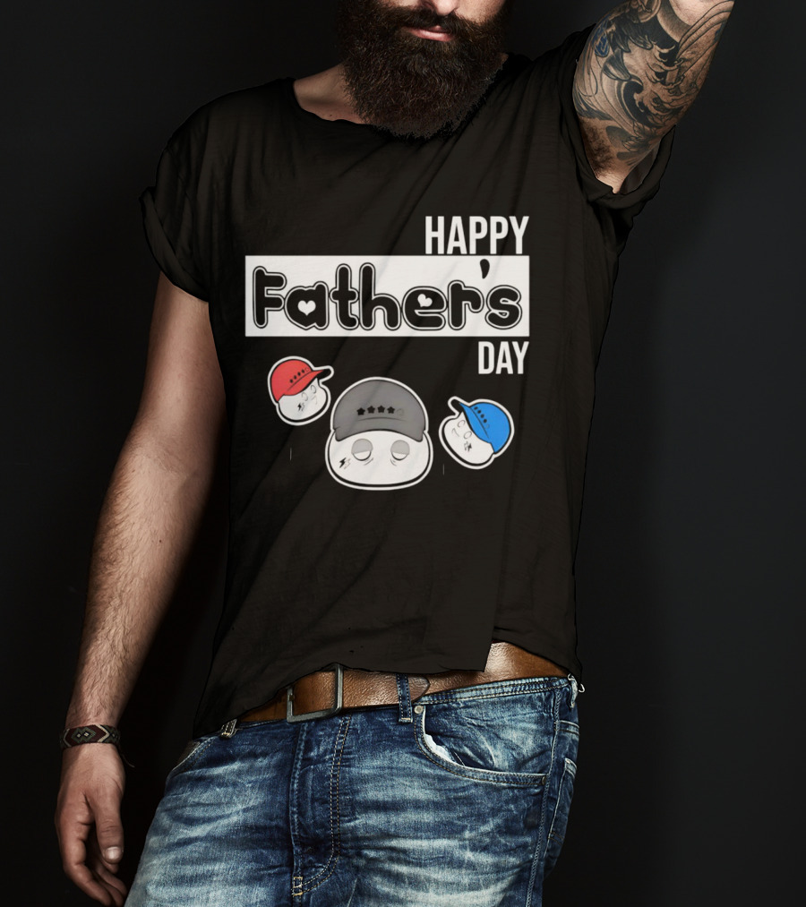 Happy Father’s Day Metokur Inspired Emoji Trio T-Shirt