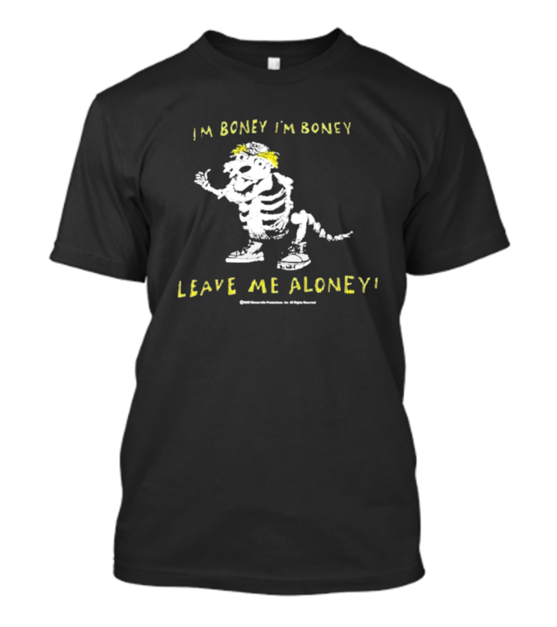 I'm Boney I'm Boney Leave Me Aloney Nickelodeon Productions Rugrats Character T-Shirt