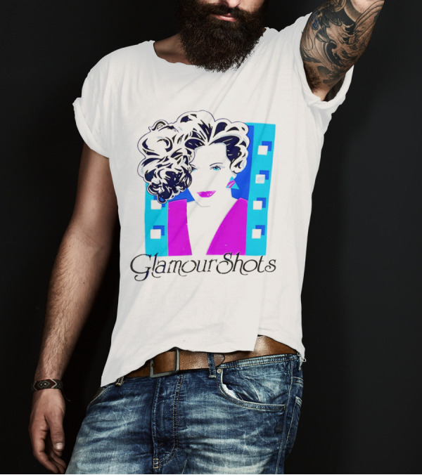 Glamour Shots Pop Art Retro Style Icons T-Shirt