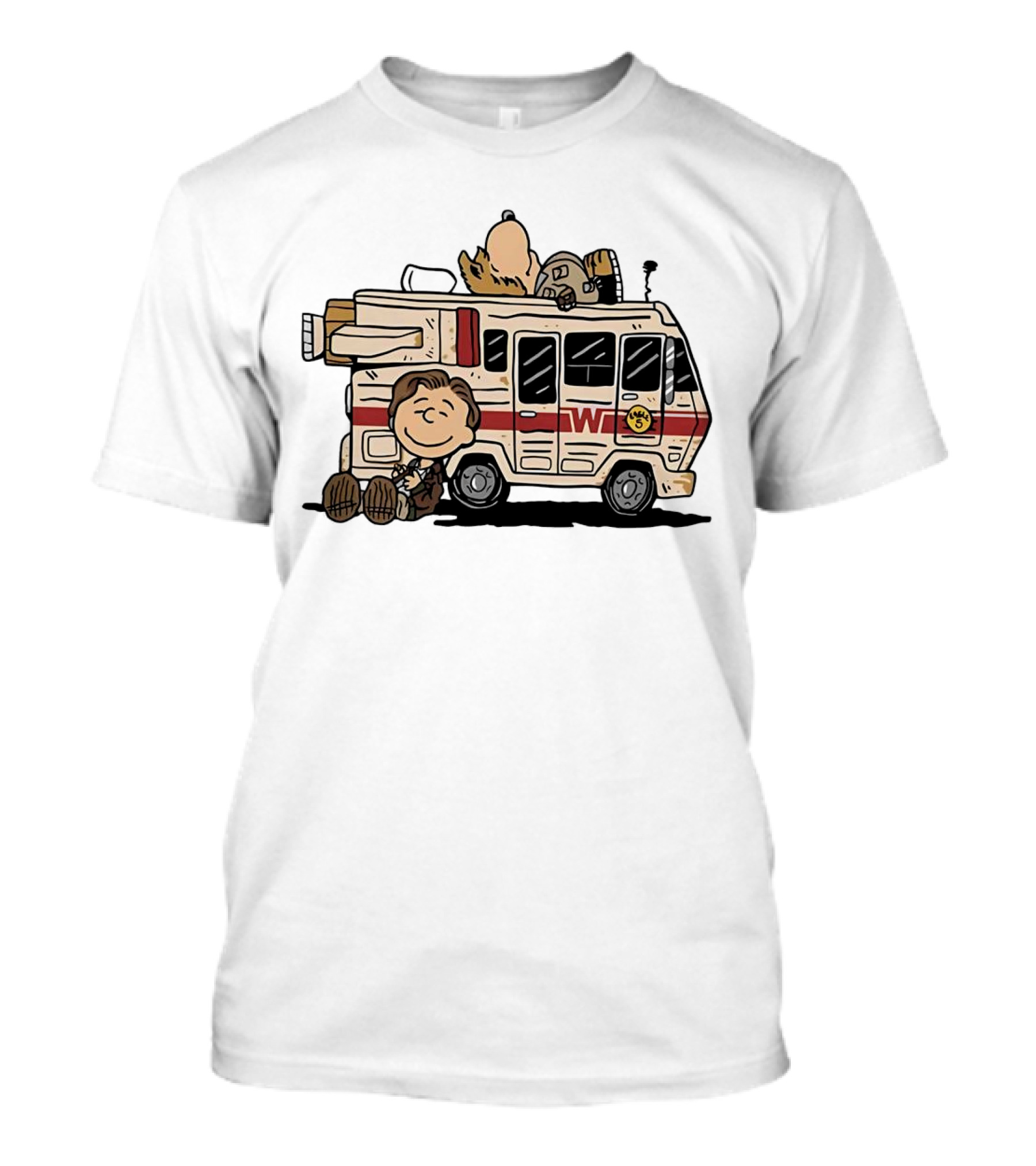 Spaceballs Lone Starr Barf And Eagle 5 In Peanuts T-Shirt