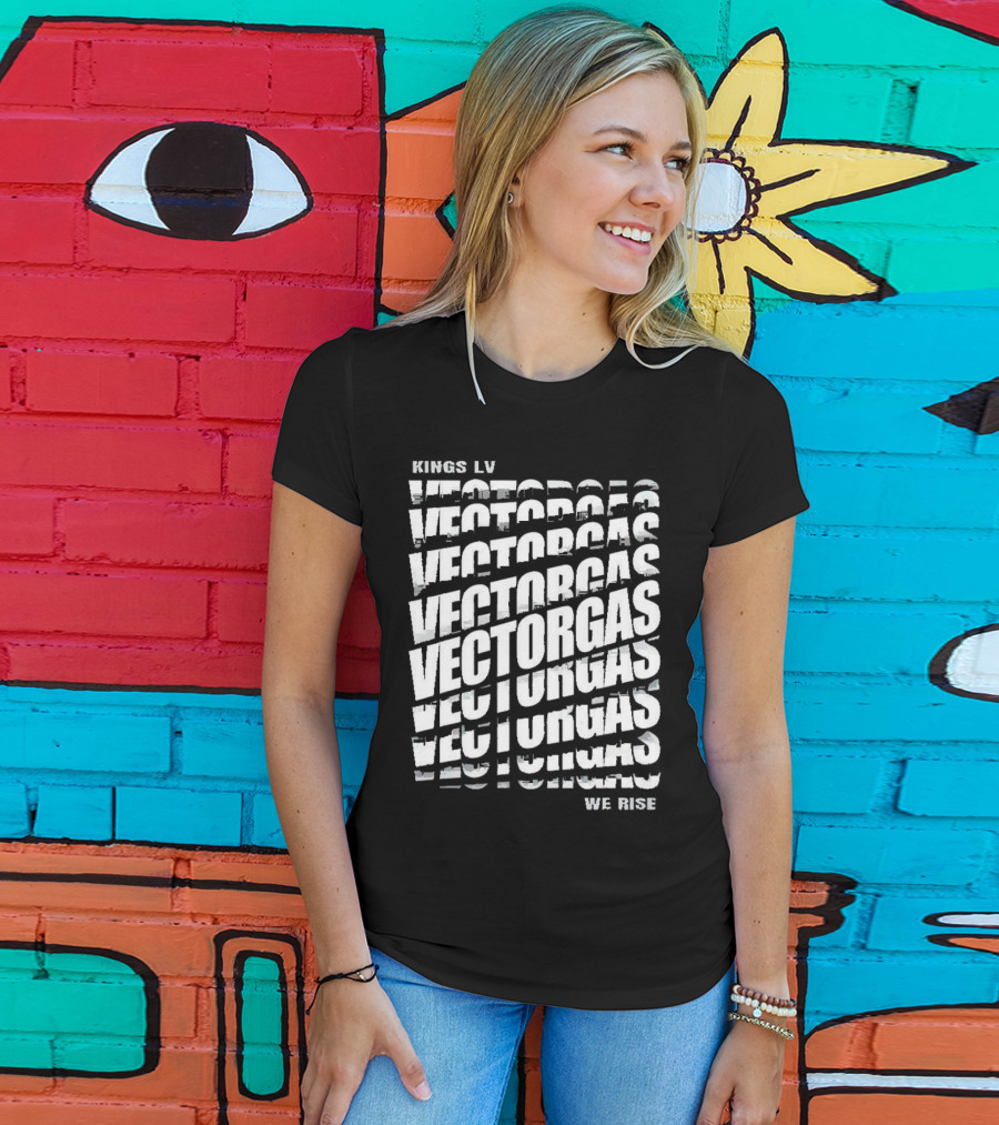 Kings Lv Vectorgas We Rise T-Shirt