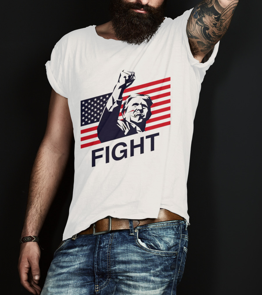 Fight American Flag Patriot T-Shirt