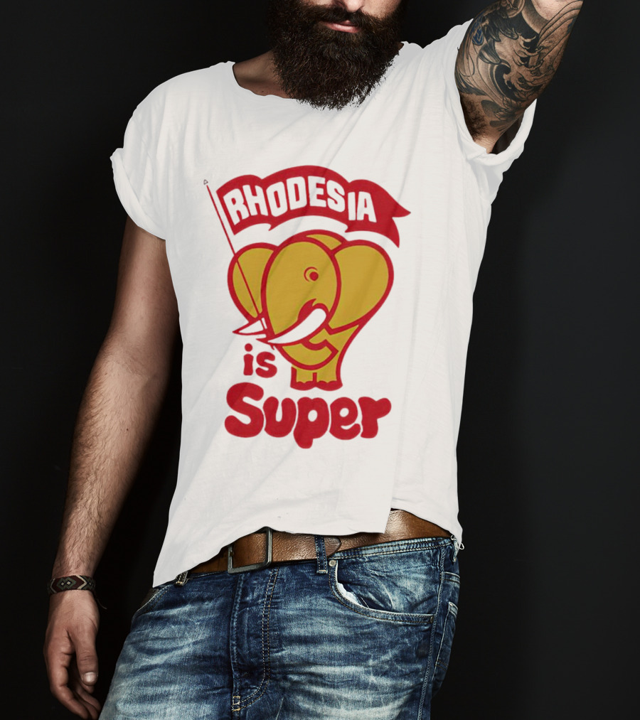 Rhodesia Is Super Elephant T-Shirt