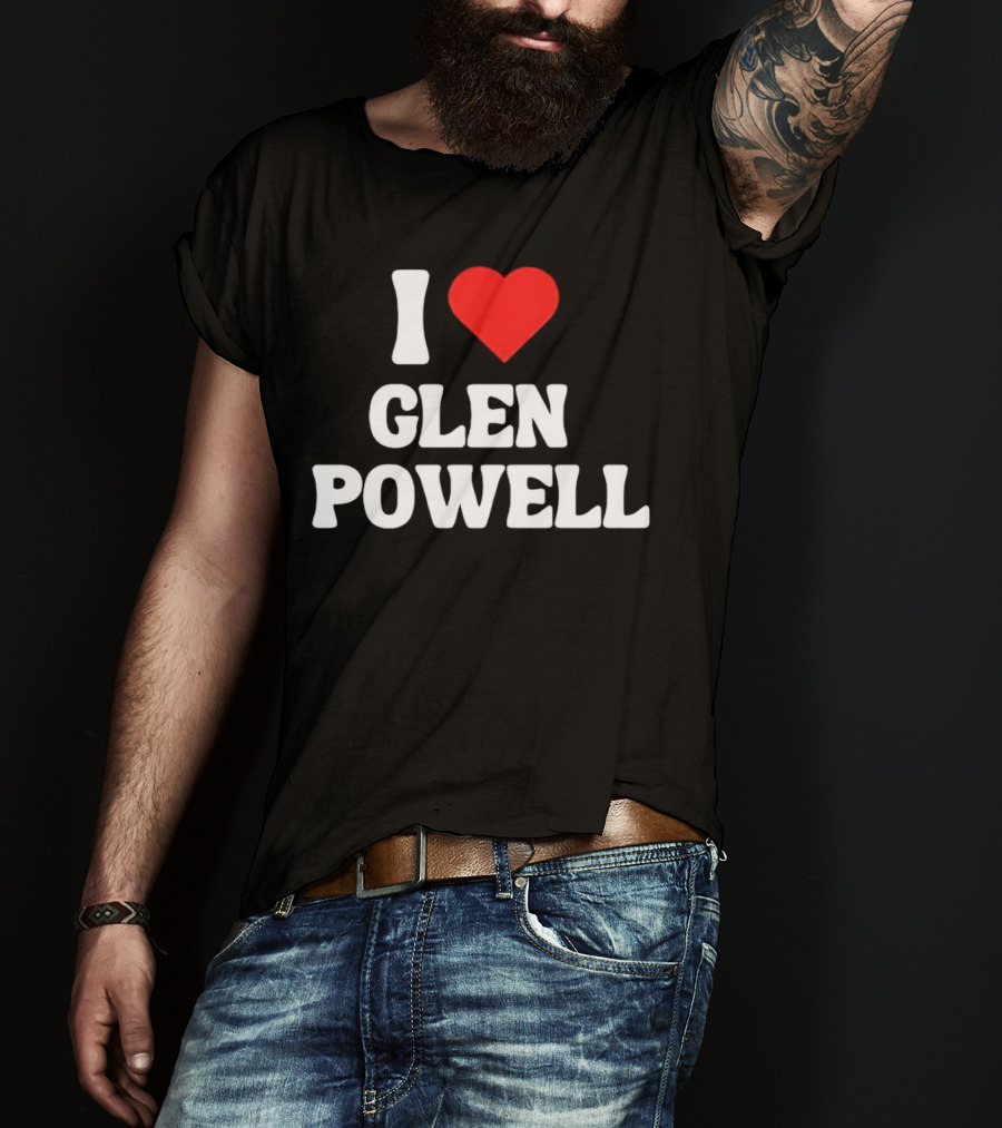 I Heart Glen Powell T-Shirt
