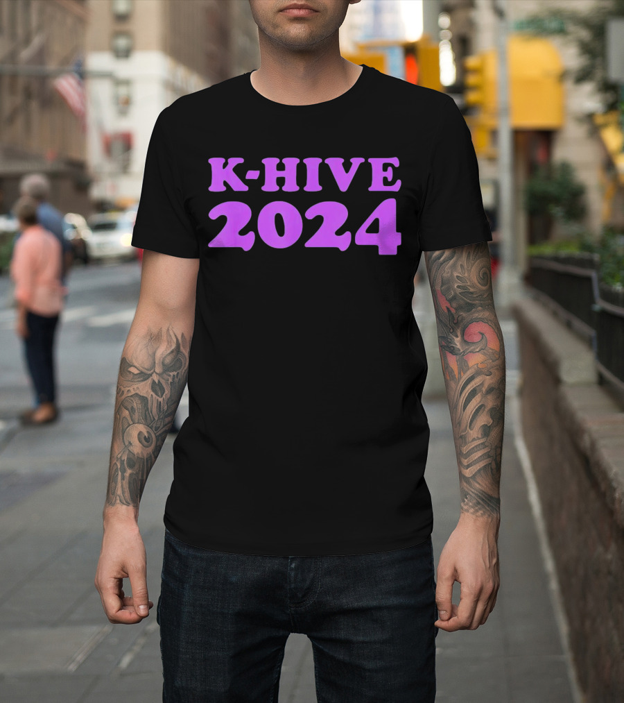 K-Hive 2024 Kamala Harris Khive T-Shirt